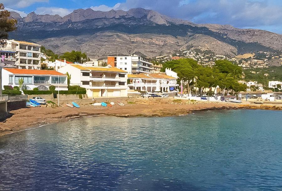 Apartamento Primera Linea Con Acceso Privado A La Playa Altea Extérieur photo